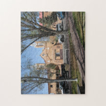 Viejo rompecabezas de la ciudad