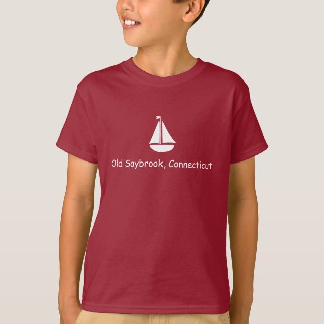 VIEJO SAYBROOK CONECTICUADO CON Camiseta (Anverso)