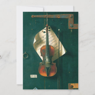 Viejo violín por vida de William Michael Harnett
