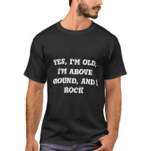 Viejo y yo oscile, camiseta