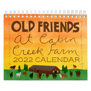 Viejos amigos en el calendario Cabin Creek 2022