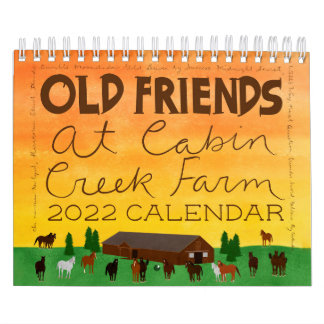 Viejos amigos en el calendario Cabin Creek 2022