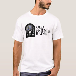 Viejos amigos transmiten la camiseta de los hombre