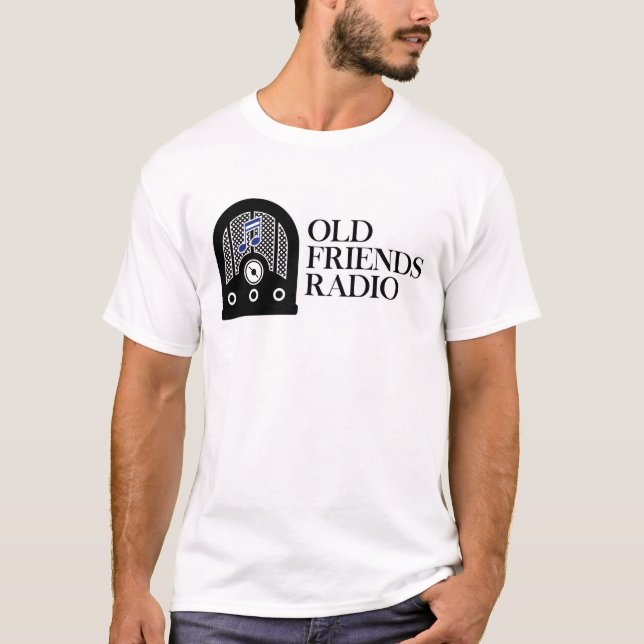 Viejos amigos transmiten la camiseta de los hombre (Anverso)