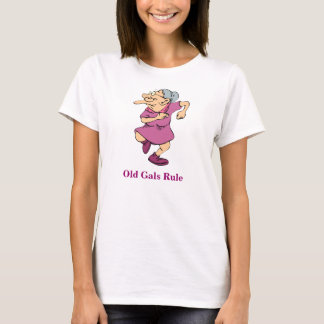 VIEJOS galones de la REGLA de camisa divertida de