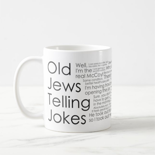 Viejos judíos que cuentan chistes: ¡La taza del (Izquierda)
