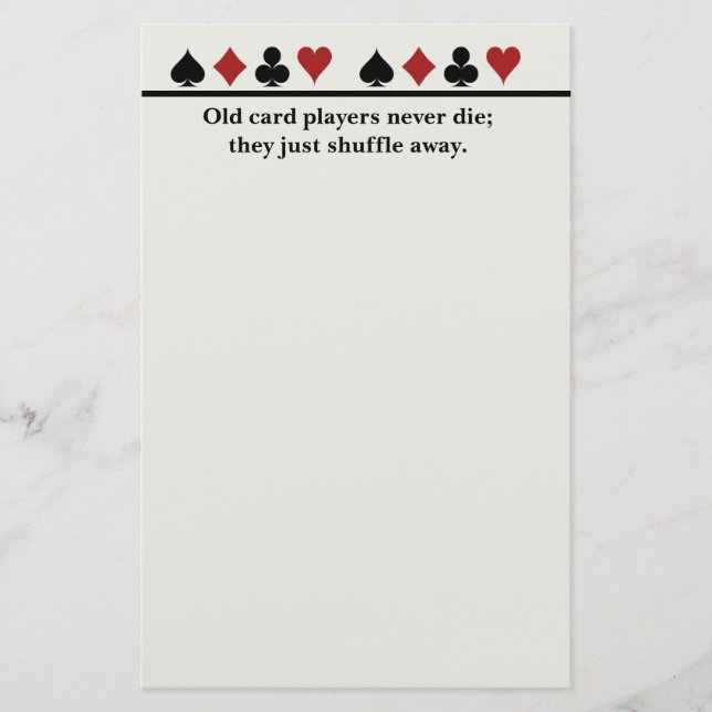 Viejos jugadores de tarjeta (Anverso)