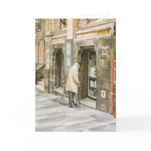 'Viejos Libros' - Tarjeta de agradecimiento