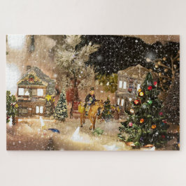Viejos Navidades de moda rompecabezas