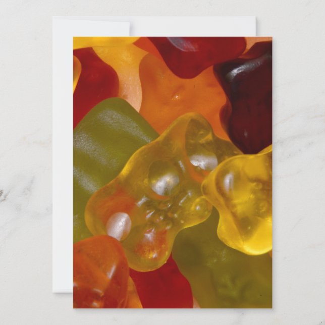 Viele bunte Gummibärchen (Anverso)