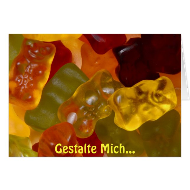 Viele bunte Gummibärchen (Anverso (Horizontal))