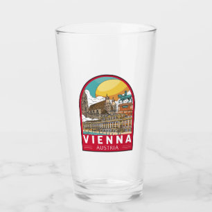 Viena Austria Travel Retro Emblem