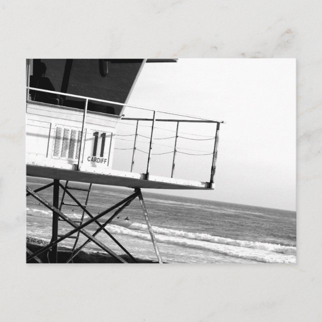 Viendo la postal de los surfistas (Anverso)