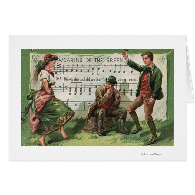 Viendo la Sheetmusic verde (Anverso (Horizontal))