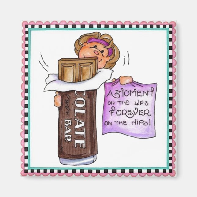 viendo mi imán de peso (Frente)