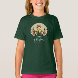 Viene Santa Claus | Camiseta para niños