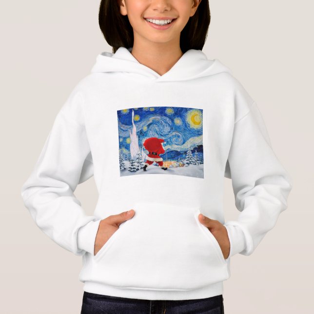 Viene Santa Claus, Navidades Sweatshirt (Anverso)