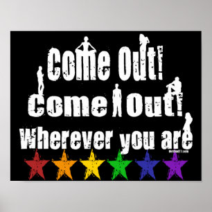 Vienen hacia fuera los posters