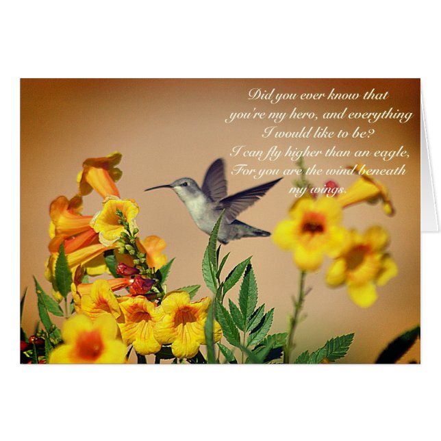 Viento bajo mis alas (Anverso (Horizontal))