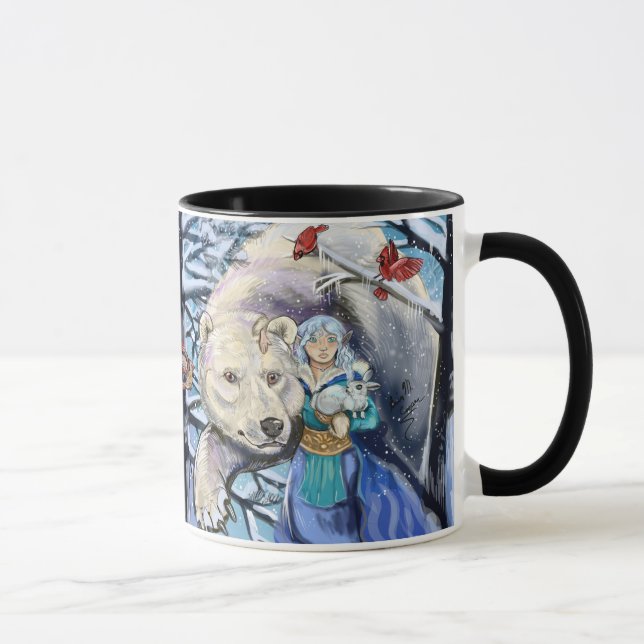 Vientos invernales Taza PolarBear~ (Derecha)