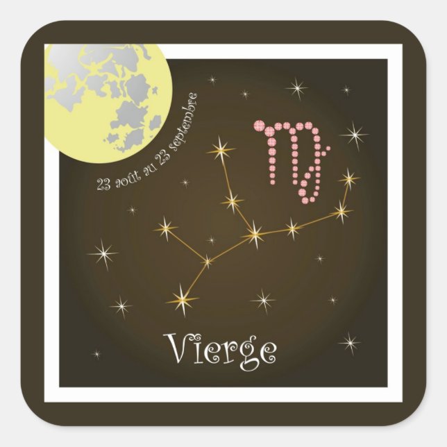 Vierge 23 août 23 pegatinas au septembre (Anverso)