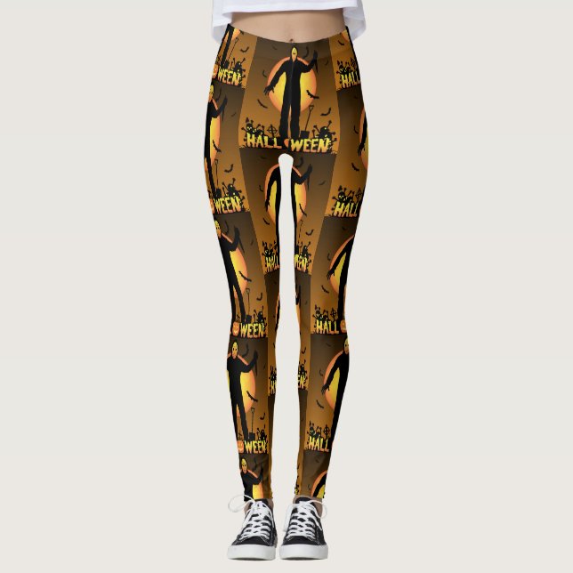 viernes 13.ª leggings zombie (Anverso)