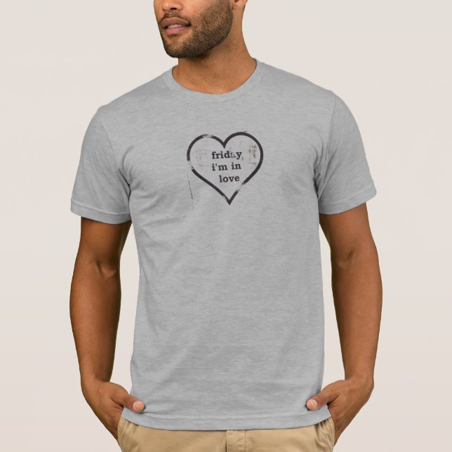 Viernes estoy en camiseta del amor (Anverso)