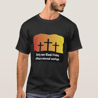 Viernes negro Jesús ahorra la camisa cristiana