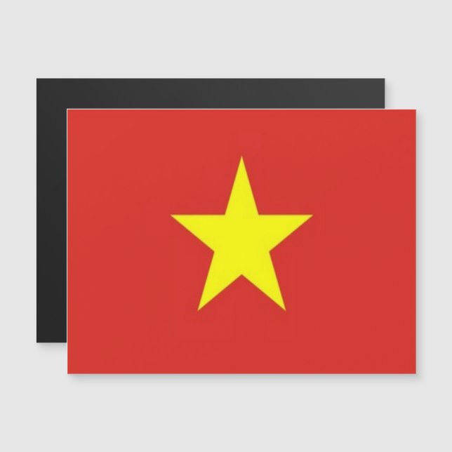 Vietnam - Bandera - (Anverso/Reverso)