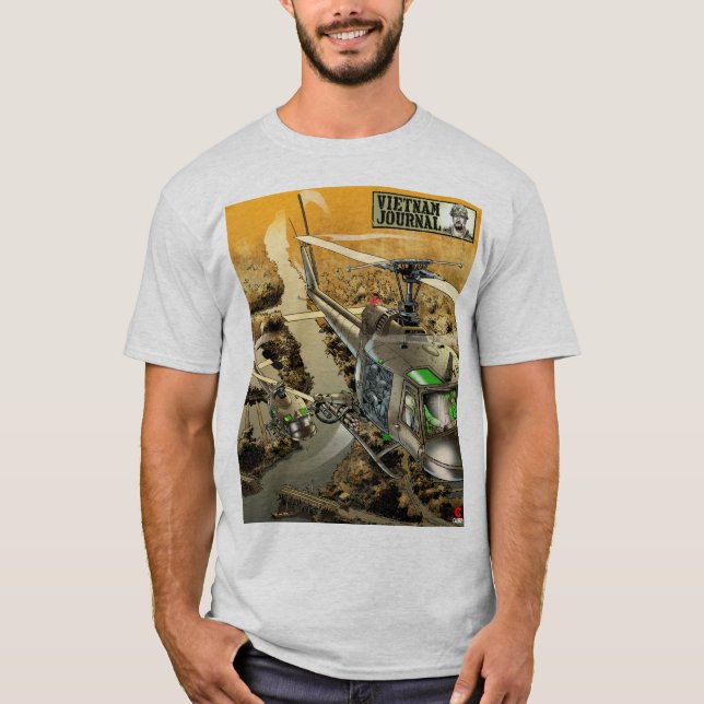 Vietnam Journal V2 diseño camiseta básica (Anverso)