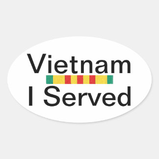 Vietnam- Yo serví Pegatinas