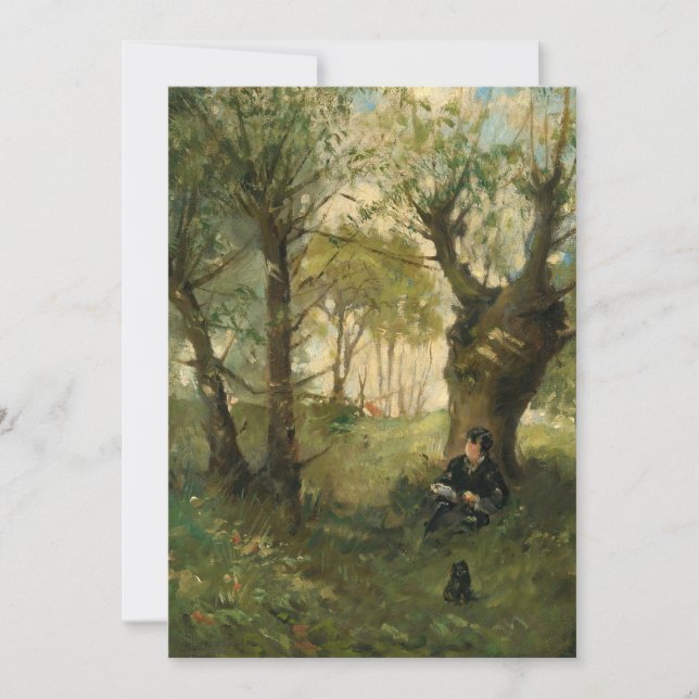Vieux Camino a Auvers | Berthe Morisot (Anverso)
