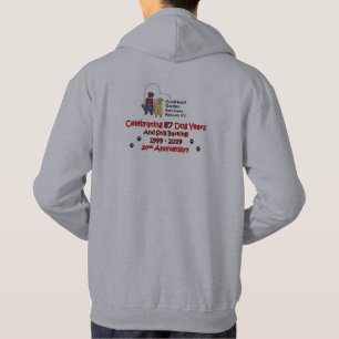 Vigésima sudadera con capucha del aniversario de