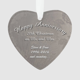vigésimo Ornamento del aniversario
