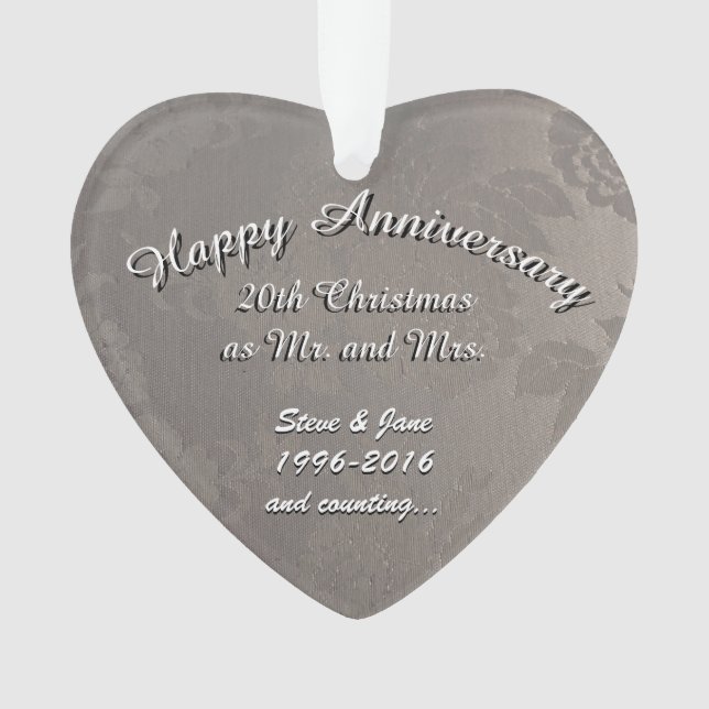 vigésimo Ornamento del aniversario (Anverso)