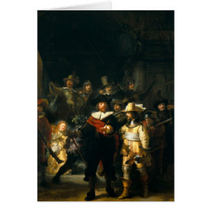 Vigilancia nocturna - Rembrandt