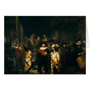 Vigilancia nocturna - Rembrandt