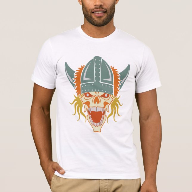 VIGILANDO camisa personalizado de cráneo - elegir  (Anverso)