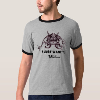 Viking, APENAS QUIERO HABLAR la camiseta divertida