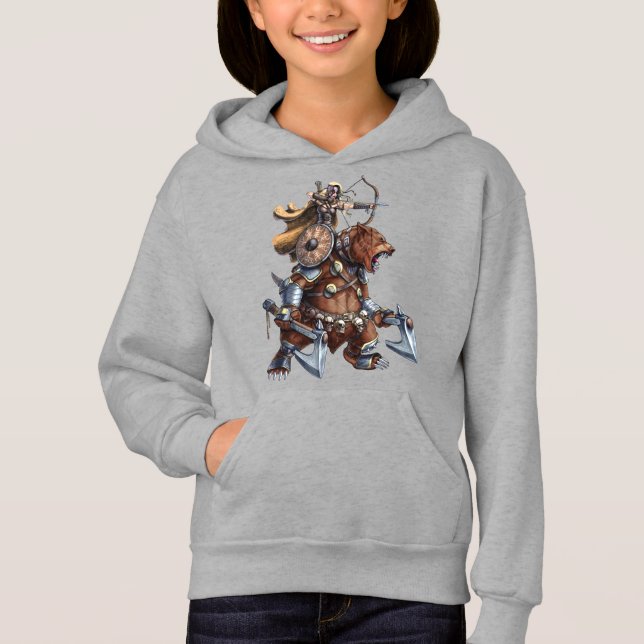 Viking Archer Riding War Bear (Anverso)