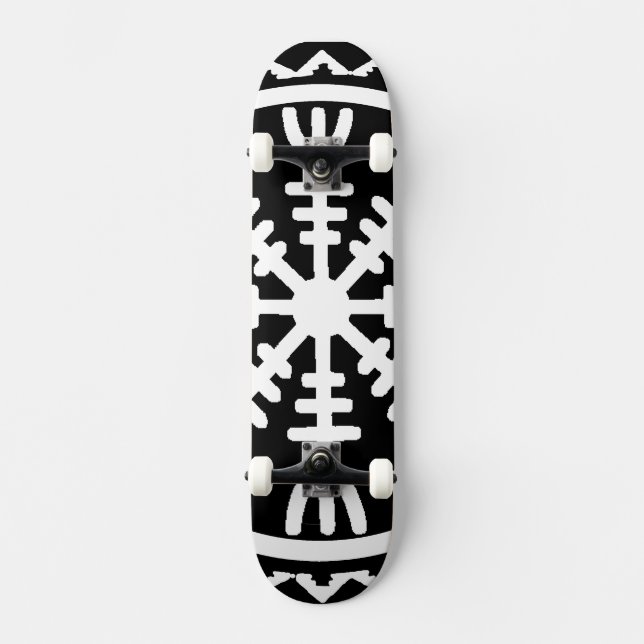Viking Celtic Helm del Skateboard Awe (Anverso)