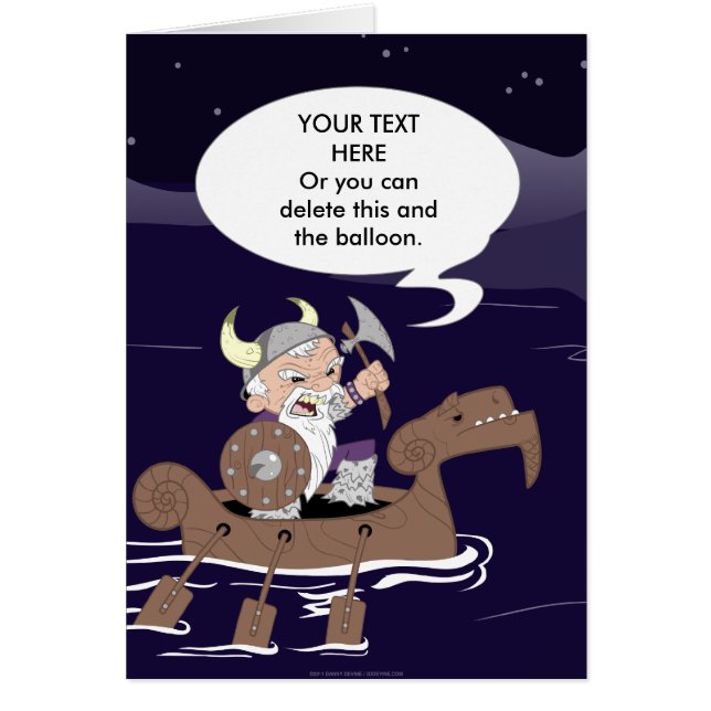 Viking enojado (Frente)