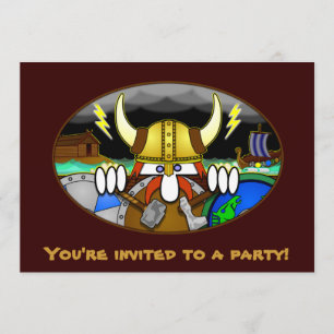 Viking Kilroy Invitaciones