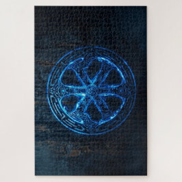 Viking Rune Circle Jigsaw Puzzle