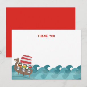 Viking Stationery Gracias Cartas de Nota