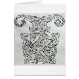 VIKING Y DISEÑO DE OSEBERG KNOTWORK