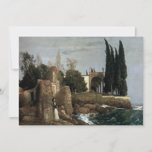 Villa a orillas del mar de Arnold Böcklin, Arte Si (Anverso)