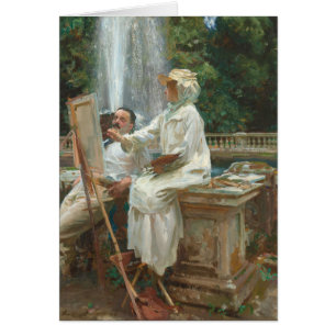 Villa Torlonia Fuente Frascati, Italia por Sargent
