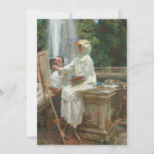 Villa Torlonia Fuente Frascati, Italia por Sargent