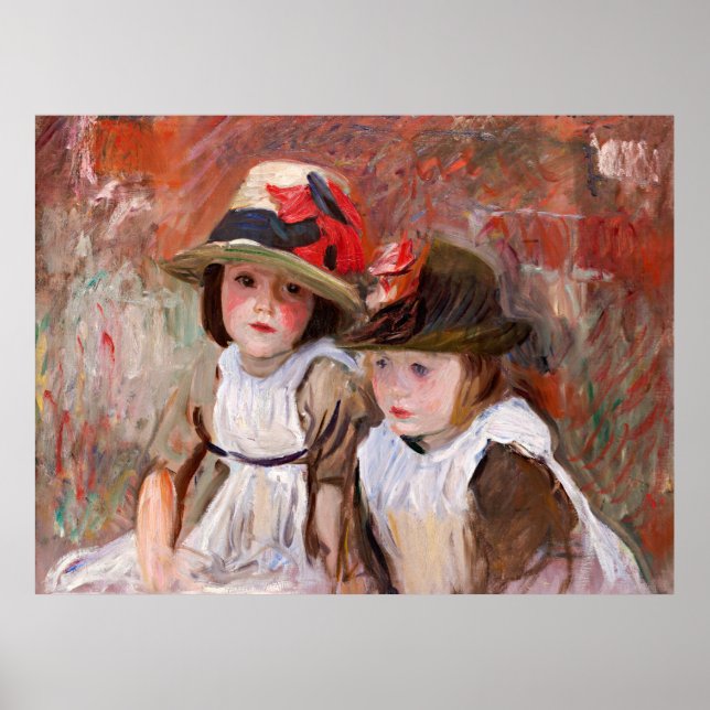 Village Children, obras de arte famosas, Poster (Frente)